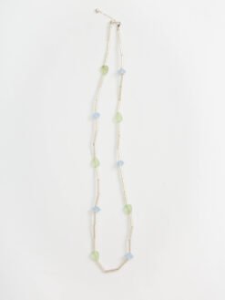 Alternative view of Glass Bead Necklace in Spring Color